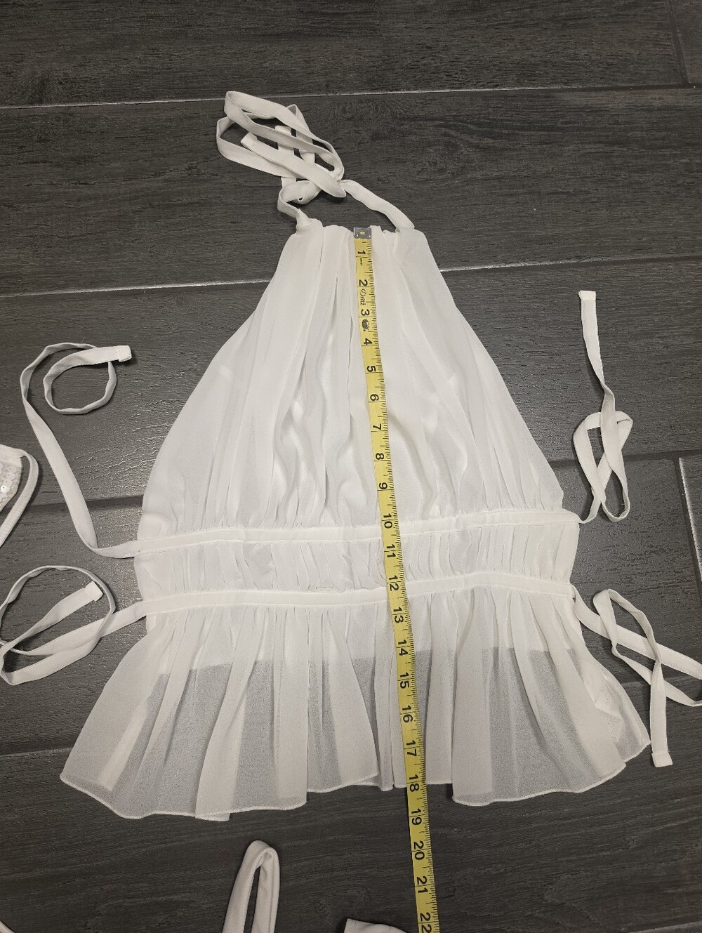 SHEIN 3 TOP BUNDLE White • Office to Night Out • Bachelorette & Bride Approved!! - Picture 9 of 14